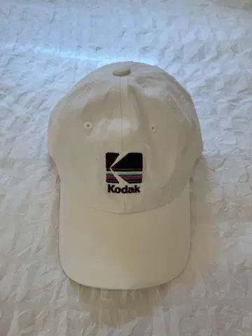흰색만 Kodak 화이트 야구 모자