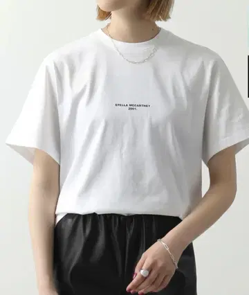 스텔라 맥카트니 로고 티셔츠