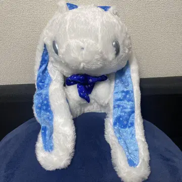 범용 토끼 파랑 리본 포함 그루미
