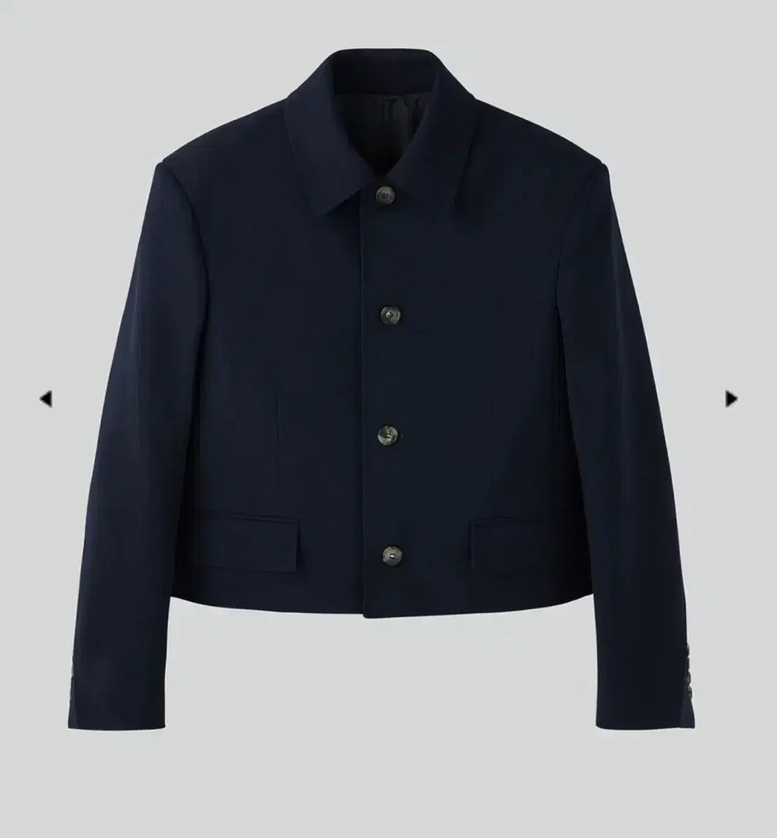 Recto Wool Blend Short Jacket XL