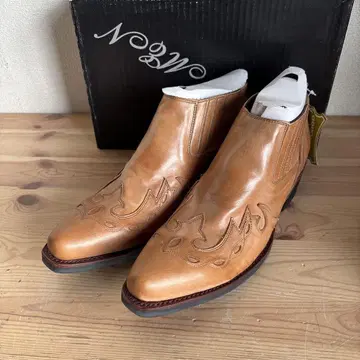 미사용품 wild men 웨스턴 숏부츠 27.5cm 카우보이
