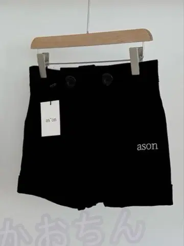 ason 코듀로이 숏 팬츠