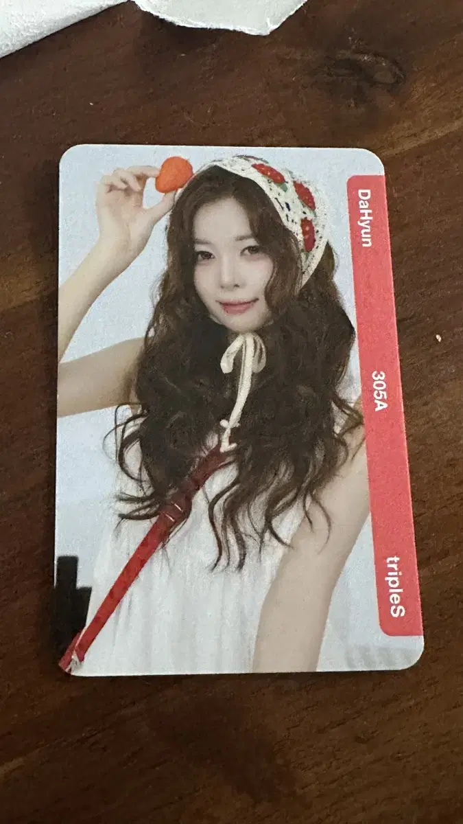triples showcase md Strawberry Object aa305 seo dahyun