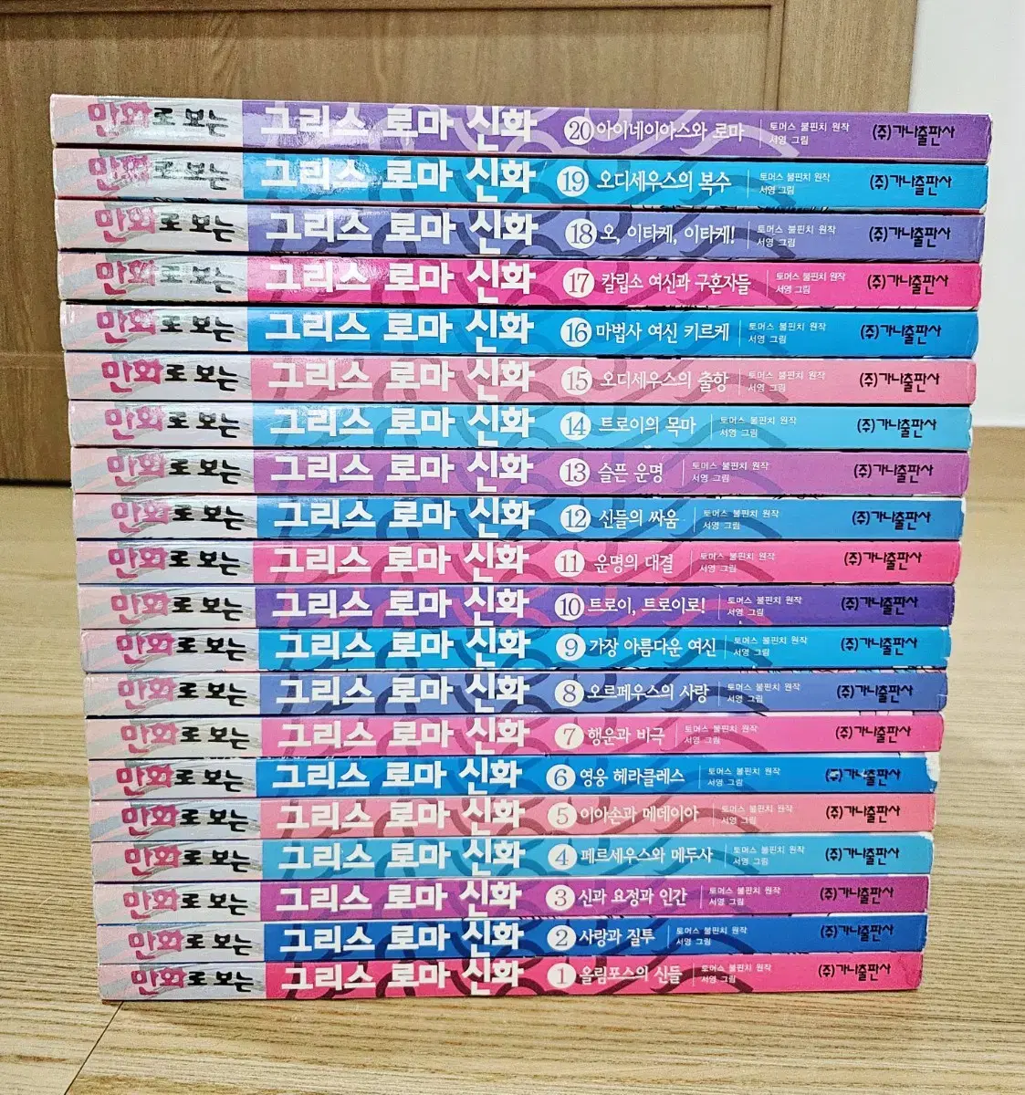만화로 보는 그리스로마신화 1~20 학습만화