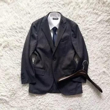 <>LARDINI 브라운 울 자켓 사이즈 44