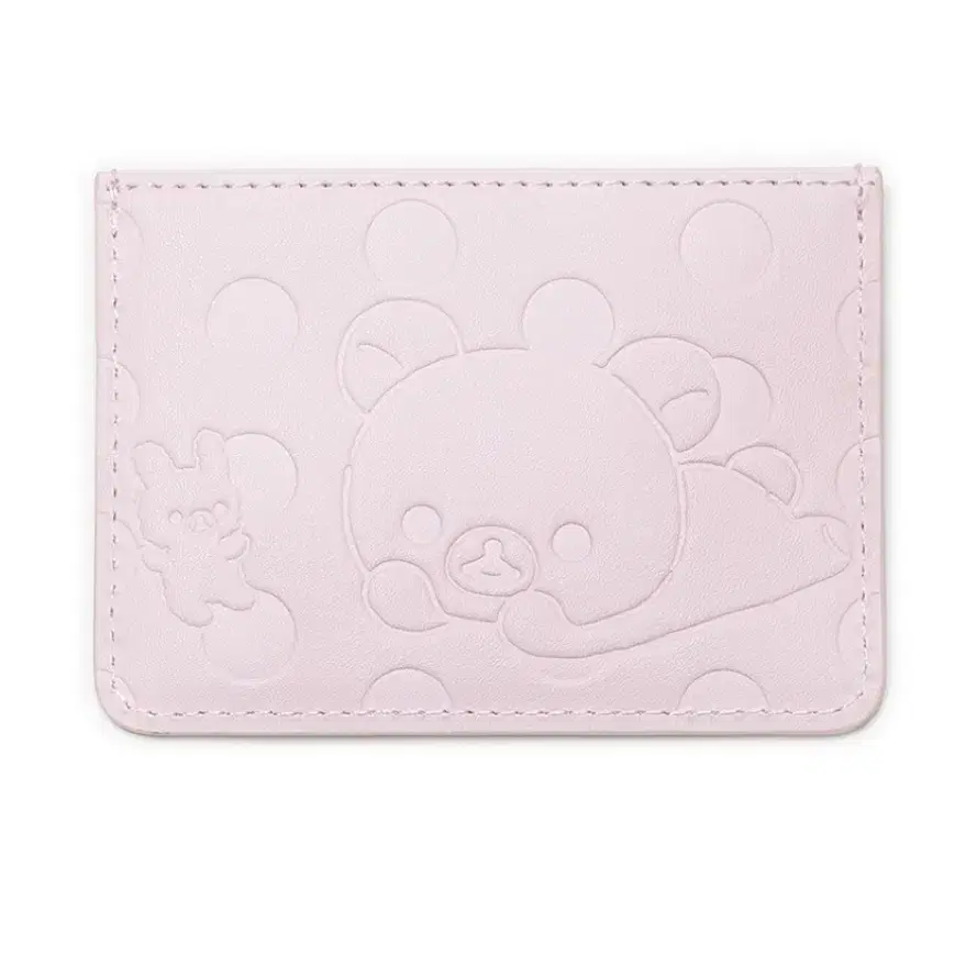 【hug your skin】x Korilakkuma★ Dot Card Wallet Sealed HugyourSkin Korilakkuma Dot Card Wallet Pink on