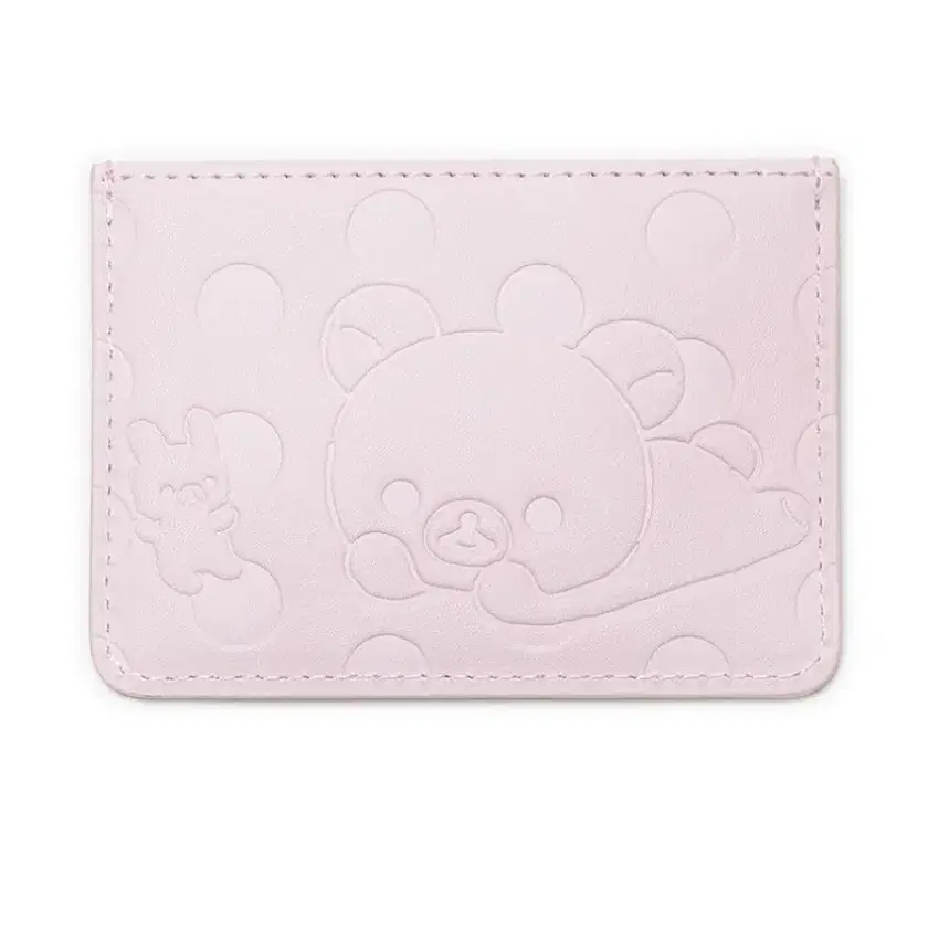 【hug your skin】 Korilakkuma dot card wallet /追跡付 Sealed HugyourSkin Korilakkuma Dot Card Wallet Pink on