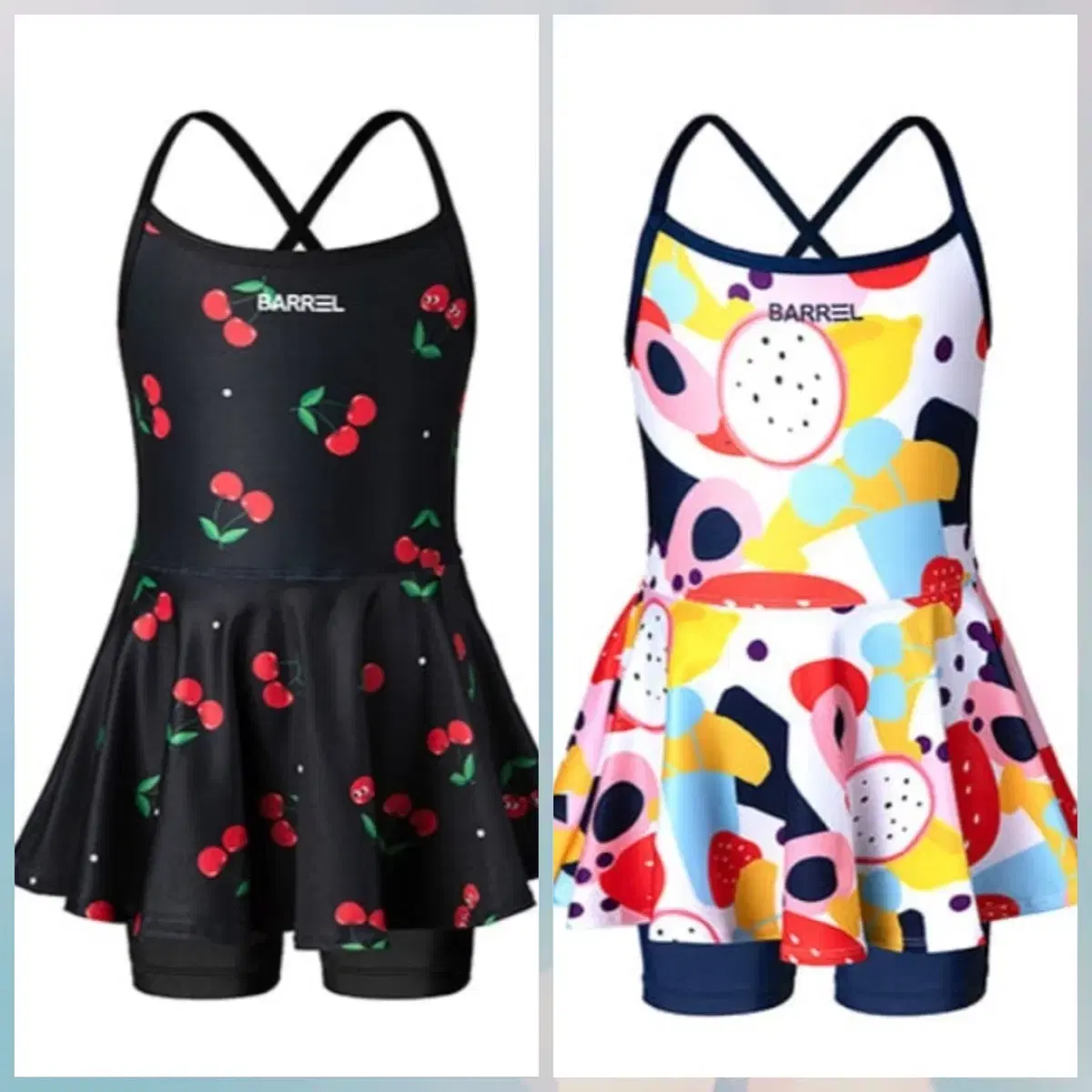 (Authentic) Barrel Kids Skirt Onepiece Swimsuit S