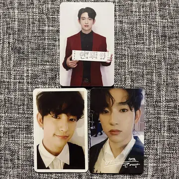 GOT7 진영 트레이딩 카드 3장 세트 Flight Log Arrival