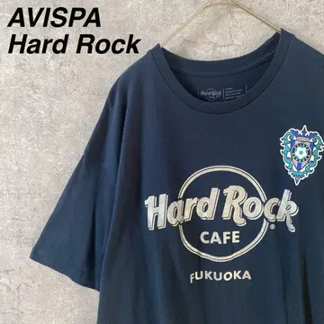 HARD ROCK cafe 티셔츠 AVISPA 반팔 L 남성용 J 리그