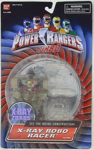 반다이 PR 터보 파워 레인저 터보 X-RAY ROBO RACER