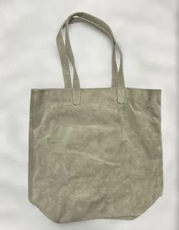 BAGGU 스웨이드 가죽 토트