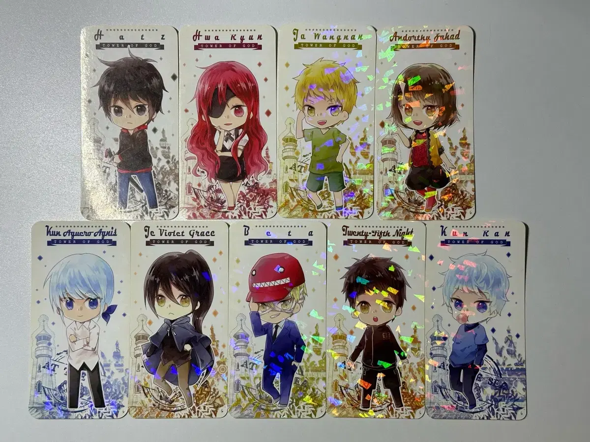 Tower of God Goods Card Text