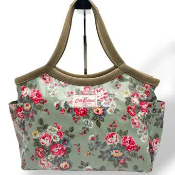 고품질 Cath Kidson 캐스키드슨 핸드백 그린 꽃무늬