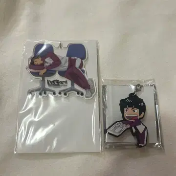 고시키코 애니메이션 원화전 파이널 세트 아크릴 키링 러버 스트랩