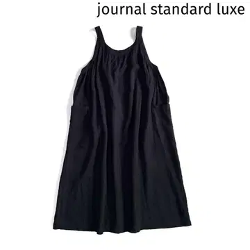journal standard luxe 2024SS 린넨 베어 원피스