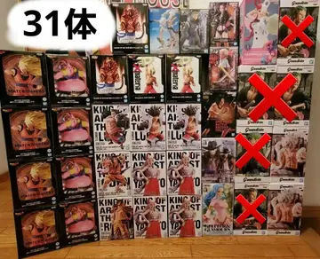 드래곤볼 원피스 피규어 묶음 판매 ONEPIECE