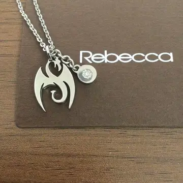 REBECCA 레베카 드래곤 모티브 메레 다이아 목걸이 3