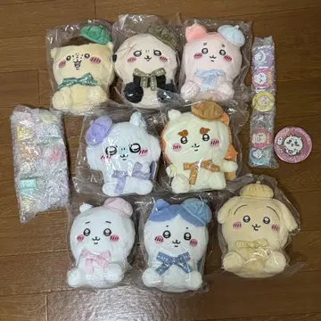 치이카와 도쿄 기념품 앉은 봉제 인형 세트