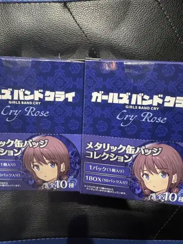 걸스 밴드 크라이 빌리지 뱅가드 캔뱃지 2box