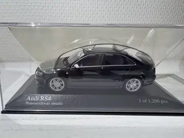 MINICHAMPS 아우디 RS4 블랙 1/1200