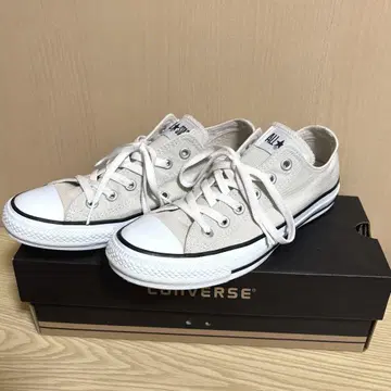 컨버스 캔버스 올스타 컬러 OX 25cm 라이트 그레이