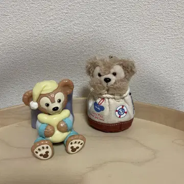 디즈니 씨 닷피] 펜꽂이 소품함 / 봉제 인형 키링