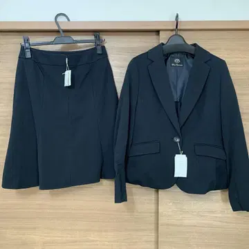 미사용 새상품 클리어 임프레션 정장 스커트 정장 상하의 다크 네이비