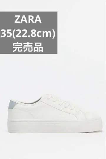 ZARA 자라 리프 스니커즈 35 22.8cm 완판템