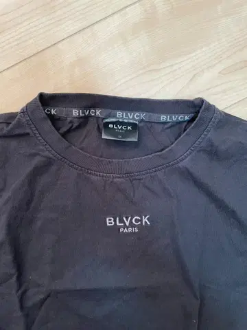 BLVCK PARIS 반팔 블랙 티셔츠 M