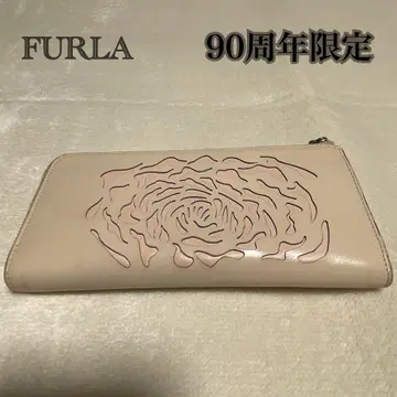 FURLA 훌라 90주년 한정판 샤쿠야키 키리에 장지갑