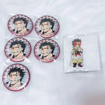 CLAMP 츠바사 블랙 스틸 캔뱃지 아크릴 스탠드