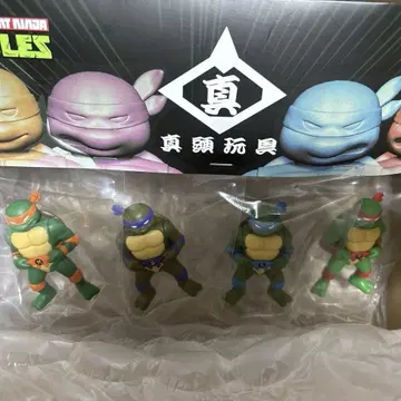 RXHxTMNT 터틀스 피규어 세트 & 워커 워건