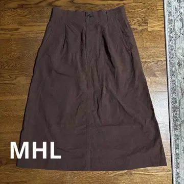 MHL 브라운 스커트