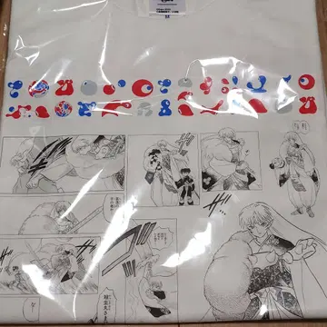 이누야샤 코믹스 프린트 티셔츠 M