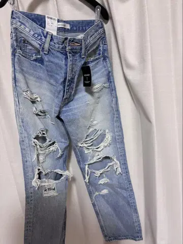 MOUSSY 데미지 데님 팬츠 택 포함 새상품