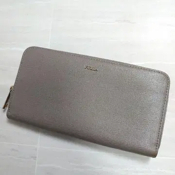 훌라 FURLA 그레이 장지갑 무지