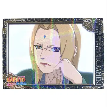 NARUTO 츠나데 5대 호카게 시푸우 대백과 키라메키 No.017