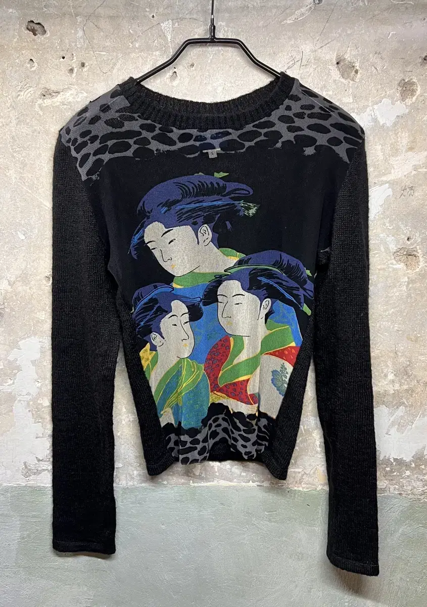 [Kenzo Jeans] 90s Geisha Mesh Top