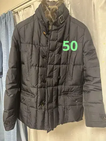 (새상품급) MOORER SIRO 네이비 다운 자켓 50