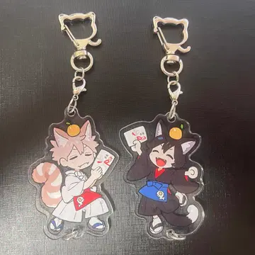 봄바람의 에트랑제 미오슌 스텔라 맵 카페 아크링 키링 아크릴 키링