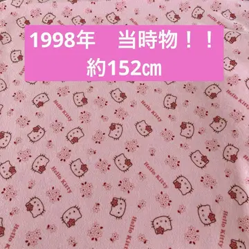 초레어! 레어! 키티 원단 자투리 레트로