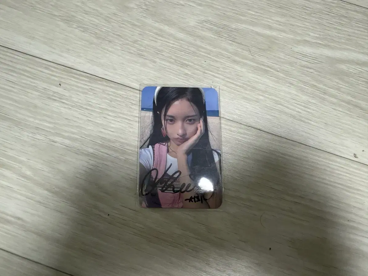 Hitgs Seohee Sign Broadcast Poca wts