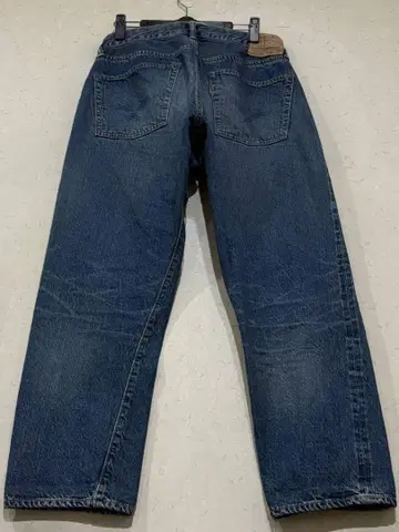 웨어하우스 LOT 1105 2ND-HAND 세코한 셀비치 데님 팬츠