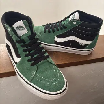 레어 새상품급 Vans Skate Sk8-Hi Shoes Juniper