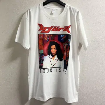 bjork 비요크 투어 티셔츠