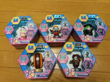 Fall Guys 폴 가이즈 WOW PODS 피규어 5종 세트