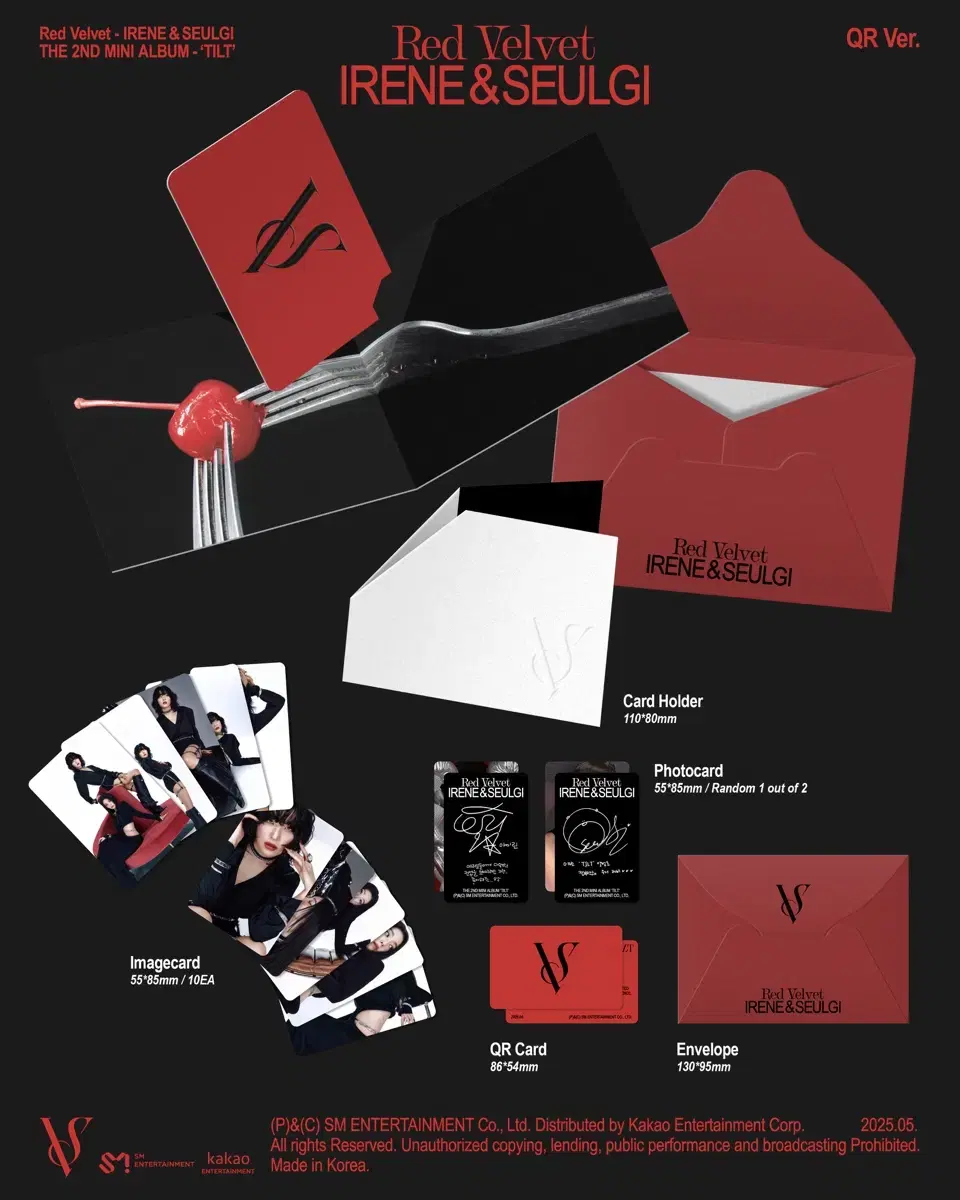 [Sealed] Actual item Red Velvet Irene Seulgi Tilt QR version