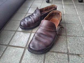aurorashoes 오로라 슈즈 가죽 신발 다크 브라운 7D
