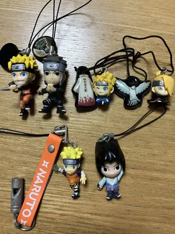 나루토 NARUTO 피규어 스트랩 모듬 세트